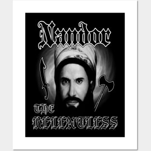 Nandor The Relentless. (Black & White Version) Posters and Art